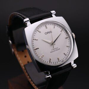 Oris Vintage Swiss 17 Jewels Hand-Wound Mechanical Men's Watch - FREE SHIPPING